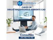 Curso de Dibujo Arquitectónico en Ambiente CAD - Construyamos juntos tu futuro profesional