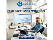 Curso de Dibujo Arquitectónico en Ambiente CAD “Transformá tu talento en algo concreto”