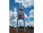 Display de precios para Estación de Servicio