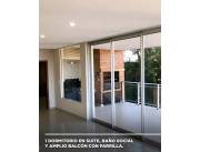 Los Santines:departamento de 1 dormitorio mas una cochera en el Barrio Mburicao