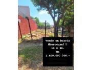 VENDO HERMOSO TERRENO EN BO. MBURUCUYA