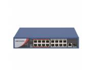 SWITCH HIKVISION DS-3E0318P-E/M(B) 16 PUERTOS