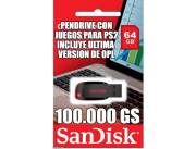 Pendrive para PS2 con juegos
