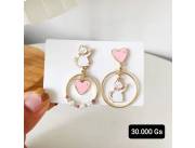 Pendientes originales asimétricos