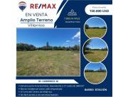Amplio Terreno Equivalentes a 21 Lotes - Oportunidad de Inversión