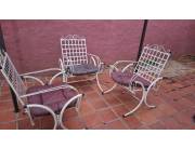 Vendo juego de sillones para jardín