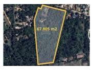 VENDO TERRENO 67.805 M2-UN POCO MAS DE 6 HECTAREA-AREGUA CENTRO A 400 MTRS DE IGLESIA