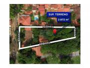 VENDO TERRENO DE 2872M² BARRIO JARA