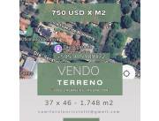 Vendo terreno de 1.748 m2 en los laureles asunción