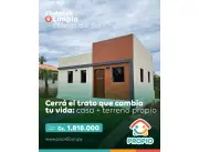 Casa+Terreno con Financiacion a Precio de Alquiler