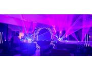DISCOTECA ,LUCES, HUMO, PANTALLA GIGANTE