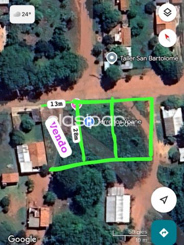 Terrenos - VENDO TERRENO EN YPANE, COLONIA THOMPSON