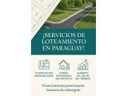 📐 Loteamiento profesional en Paraguay