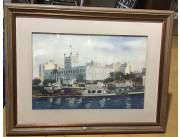 Vendo pintura palacio de los López pintor Emili Aparici