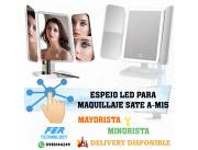 ESPEJO LED PARA MAQUILLAJE SATE A-M15