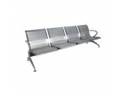 SILLA DE ESPERA TANDEM METALICO 4 LUGARES (805) (macox)