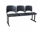 SILLA DE ESPERA TANDEM 3L (803) MACOX