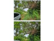 Vendo 2 terrenos de 10x50 cada uno en Itagua cerca del hospital nacional