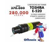 TONER para Fotocopiadora TOSHIBA E-520/600/756/850/855/856