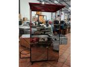 Carrito Lomitero con Parrillita y Hervidor de Panchos