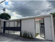 Vendo Casa de 3 dormitorios A ESTRENAR en barrio Mburicao zona Seminario de Asuncion