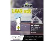 EL CORTIJO, LOTE QUINTA DE 1.065 M2, Sobre Laguna artificial, hermosa vista de los cerros.