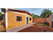Vendo casa a estrenar en el barrio San Pedro Curupayty: 3 habitaciones y 2 baños