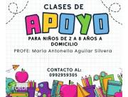 Profe de refuerzo escolar