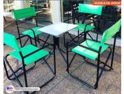 JUEGO DE JARDIN SILLON PLEGABLE TELA (1154) (625)