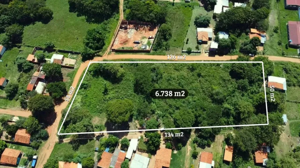VENDO TERRENO 6.738 M2 EN ESQUINA LIMPIO - ISLA ARANDA — foto 2