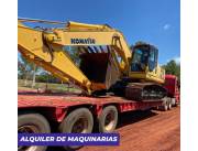 ALQUILER DE MAQUINARIAS, CAMIONES, RETROPALA, TRACTORES