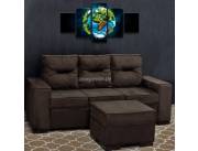 SOFA JORDAN ABBA TRES LUGARES (7299)