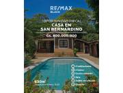 Casa con piscina en San Bernardino