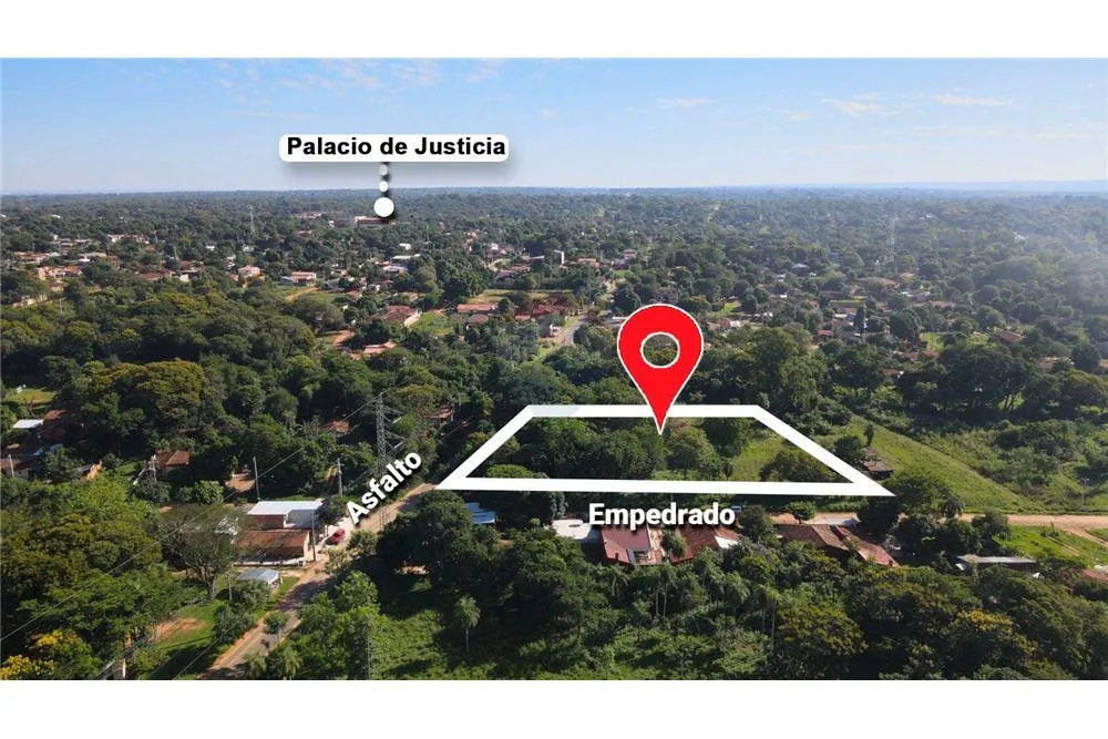 VENDO TERRENO EN ESQUINA ZONA PALACIO DE JUSTICIA LUQUE — foto 2
