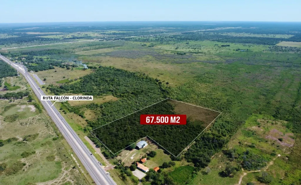 VENDO 6 HECTAREAS Y 7.500 M2 EN CHACO-I SOBRE RUTA — foto 2
