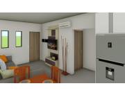 Vendo casa amoblada en el barrio Kennedy de Encarnación: 2 habitaciones y 2 baños