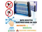 MATA INSECTOS ELECTRICO KRAB 6W 220V