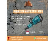 Alquiler de Martillete de 10kg
