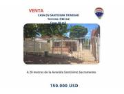 VENDO CASA EN SANTISIMA TRINIDAD