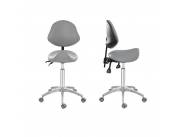 TABURETE ERGONÓMICO CON RESPALDO
