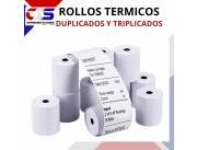 Bobinas de papel termico