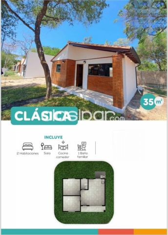 Casas - Casa+Terreno con Financiacion a Precio de Alquiler