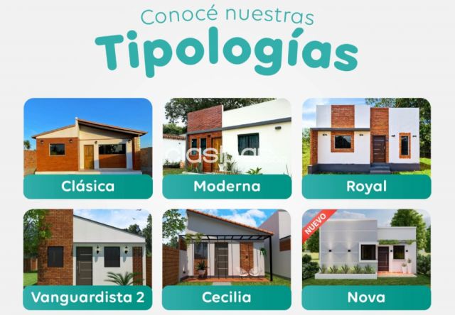 Casas - Casa+Terreno con Financiacion a Precio de Alquiler
