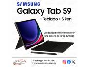 Samsung Galaxy Tab S9 11” 5G + Teclado y S Pen. Adquirila en cuotas!