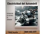Reparación de motores de arranque