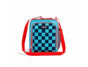 BOLSA TÉRMICA IGLOO 5 LATAS VERTICAL LUNCH AZUL CON CUADROS 64304