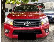 TOYOTA HILUX DE TOYOTOSHI AÑO 2017 MOTOR 2.5 TURBO DIESEL MECÁNICO 4X4 UNICO DUEÑO