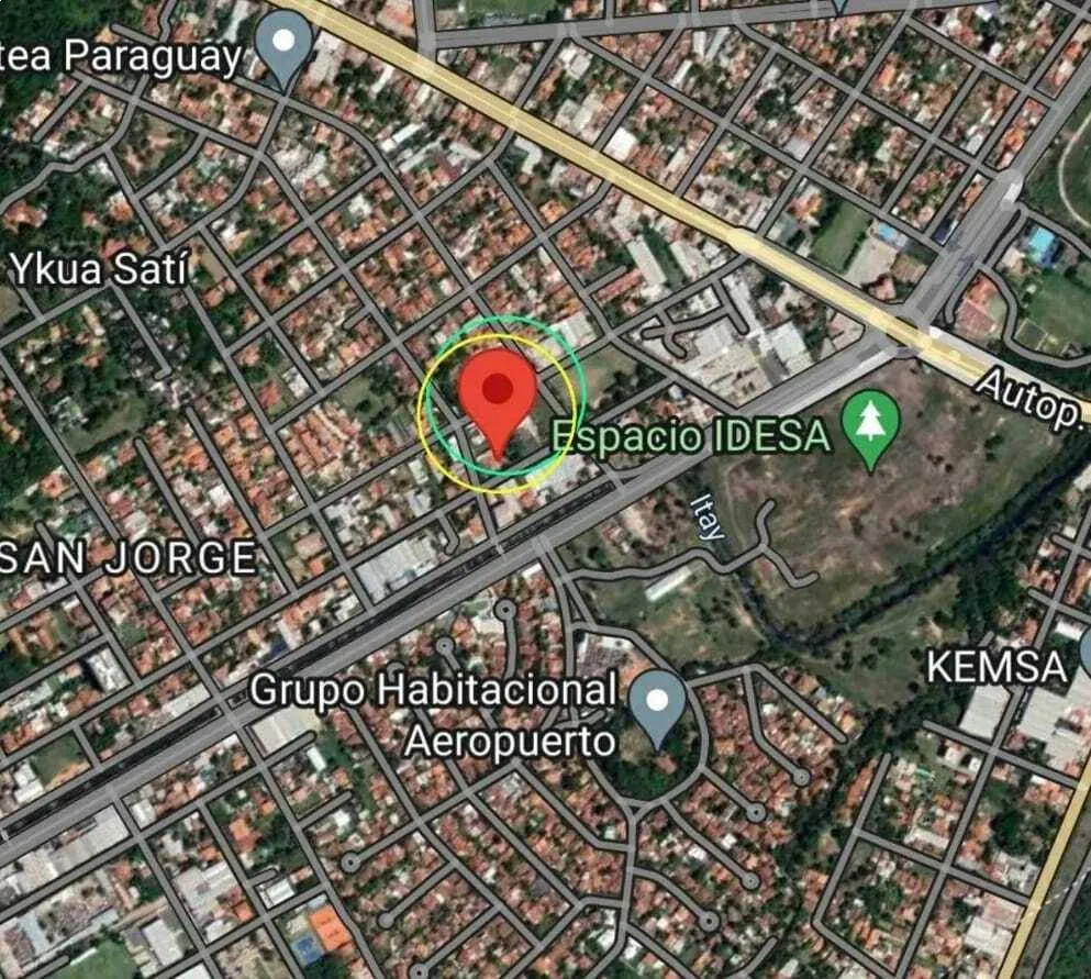 VENDO TERRENO 13 x 29 ZONA GOETHE ASUNCIÓN 377 USD M2 — foto 2