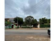 VENDO TERRENO SOBRE ASFALTO EN B° SAN PABLO