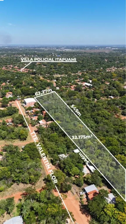 En Venta terreno de 32.175 m² en Itapuamí - Luque — foto 2